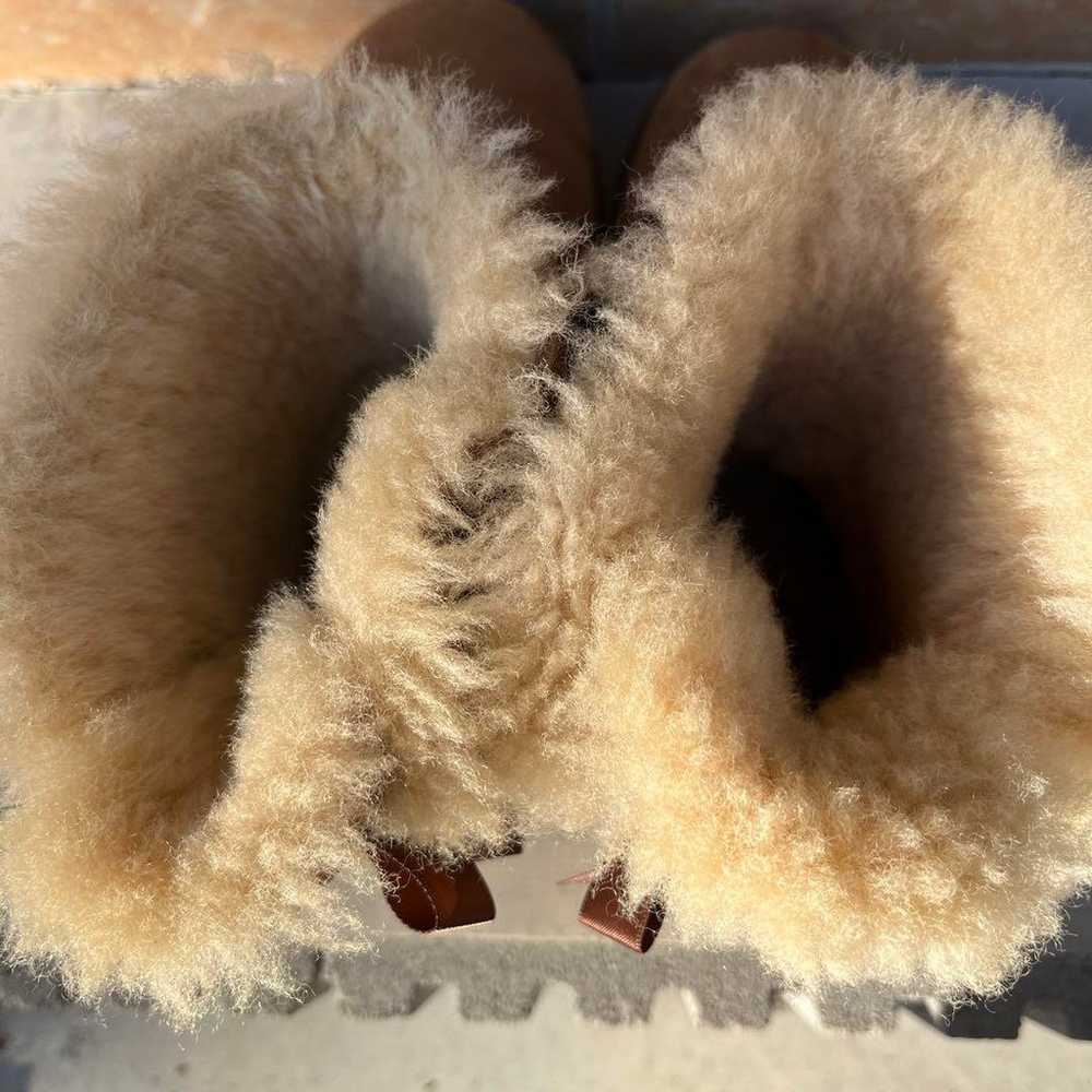 UGG Australia sheepskin boots brown ♡ 23cm - image 3