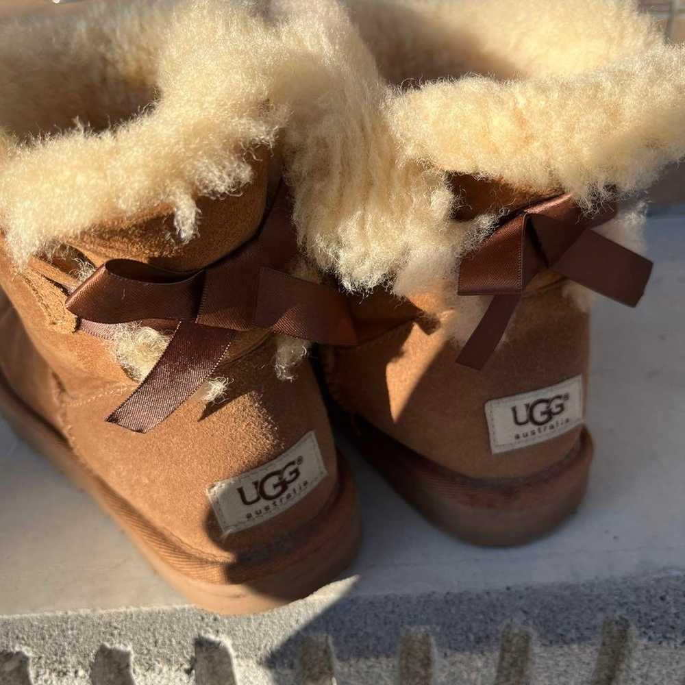 UGG Australia sheepskin boots brown ♡ 23cm - image 5