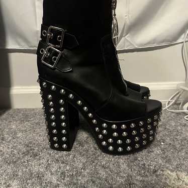 Studded boots - image 1