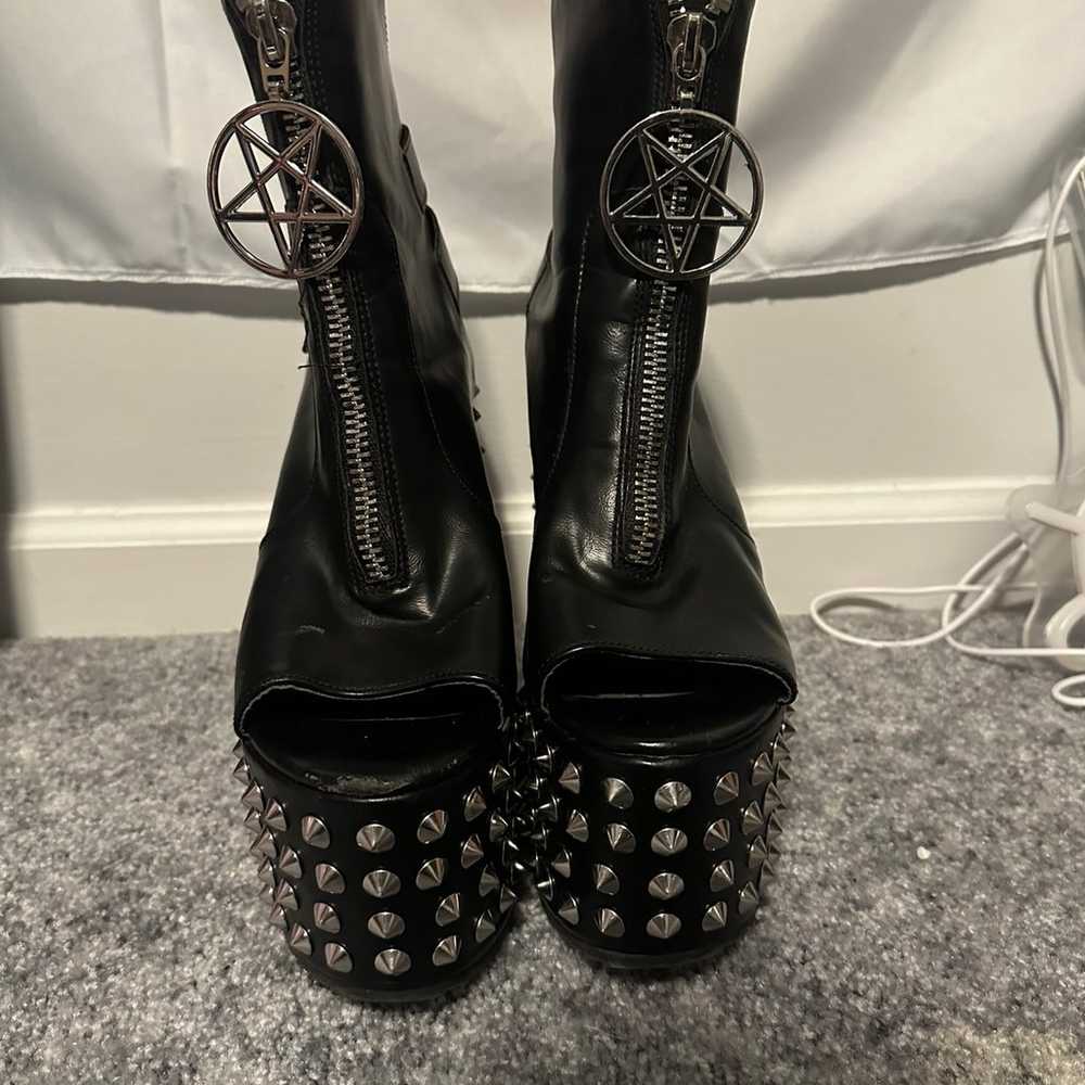 Studded boots - image 2