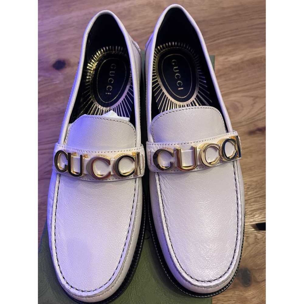 Gucci Leather flats - image 5