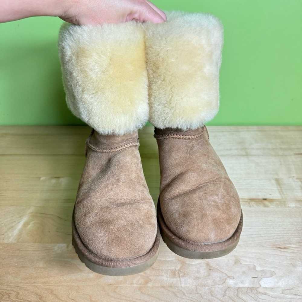 UGG classic chestnut boots size 8 - image 3