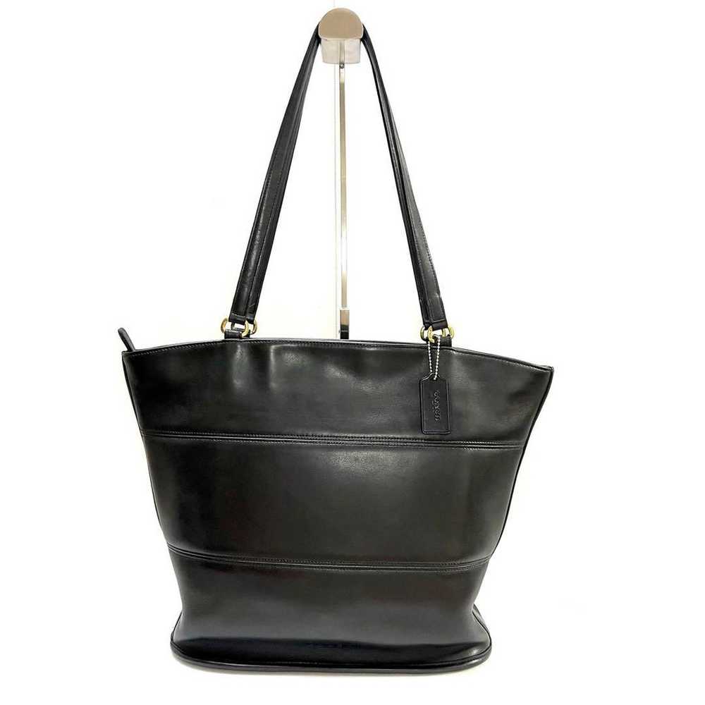 [A4 Storage] COACH Old Coach Tote Bag 9094 Black - image 2