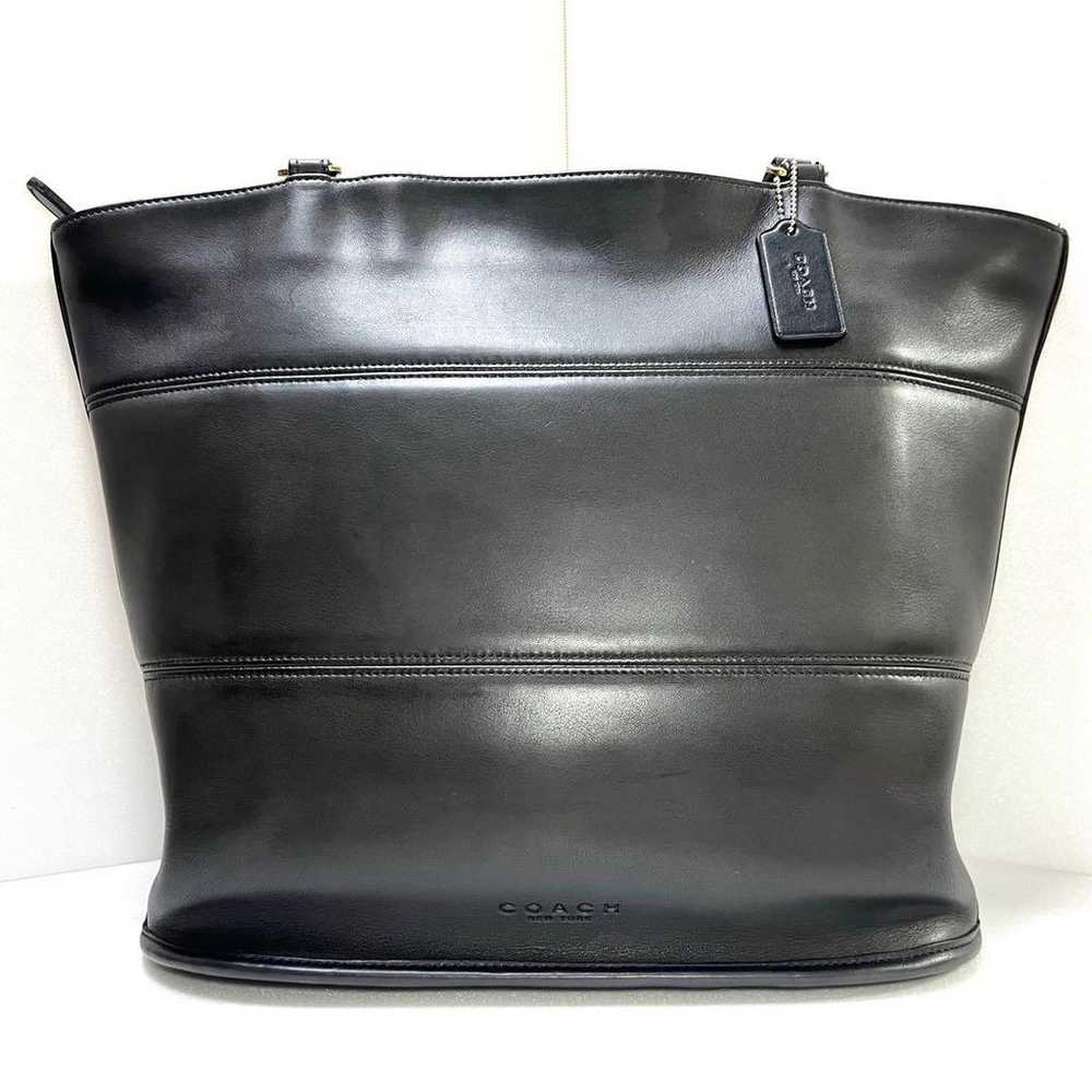 [A4 Storage] COACH Old Coach Tote Bag 9094 Black - image 4