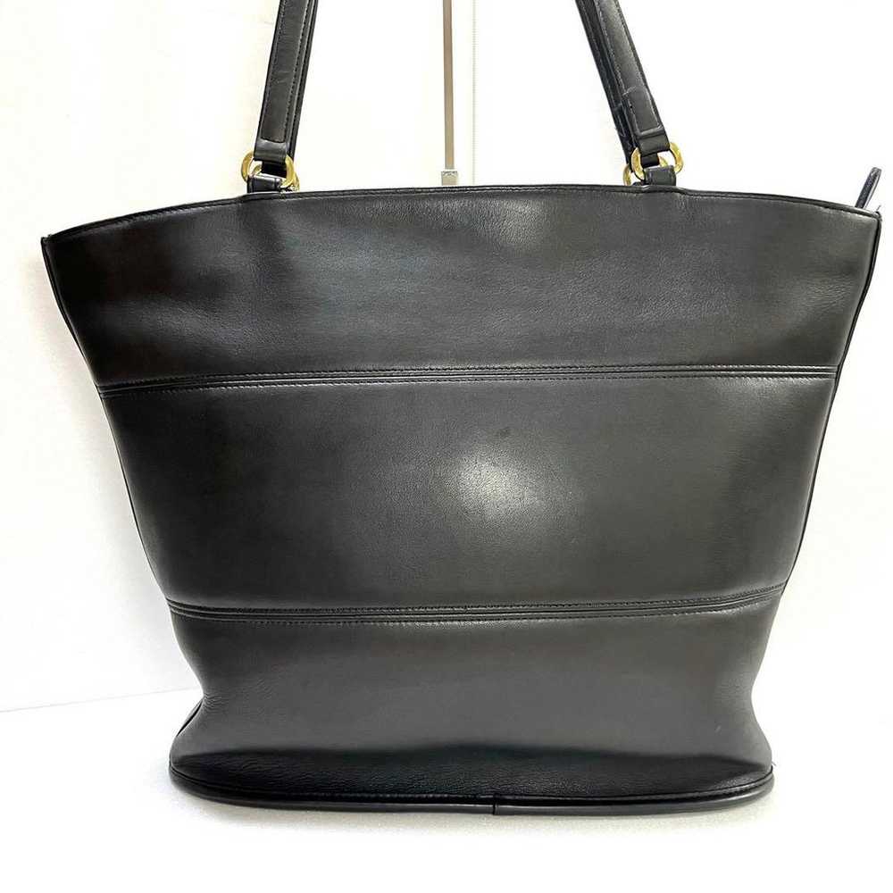 [A4 Storage] COACH Old Coach Tote Bag 9094 Black - image 5