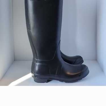 Hunter Tall matte boots