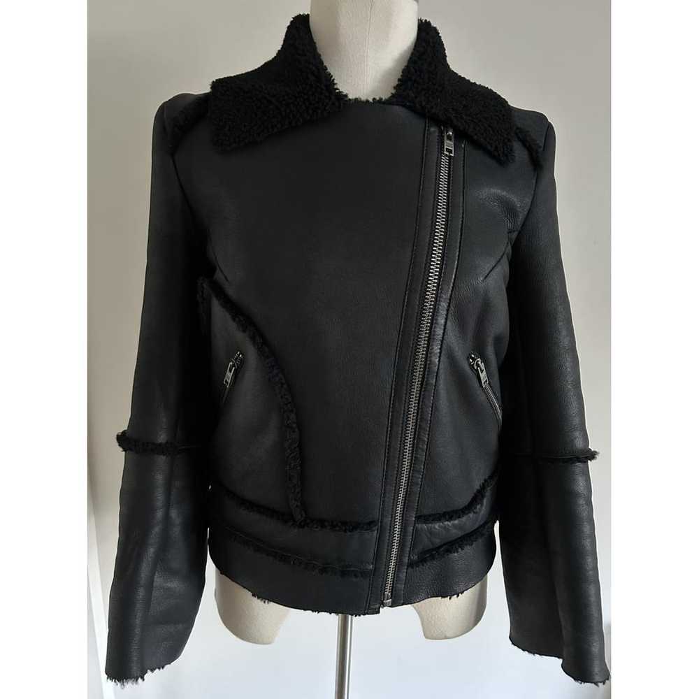 Farhi by Nicole Farhi Leather jacket - image 5