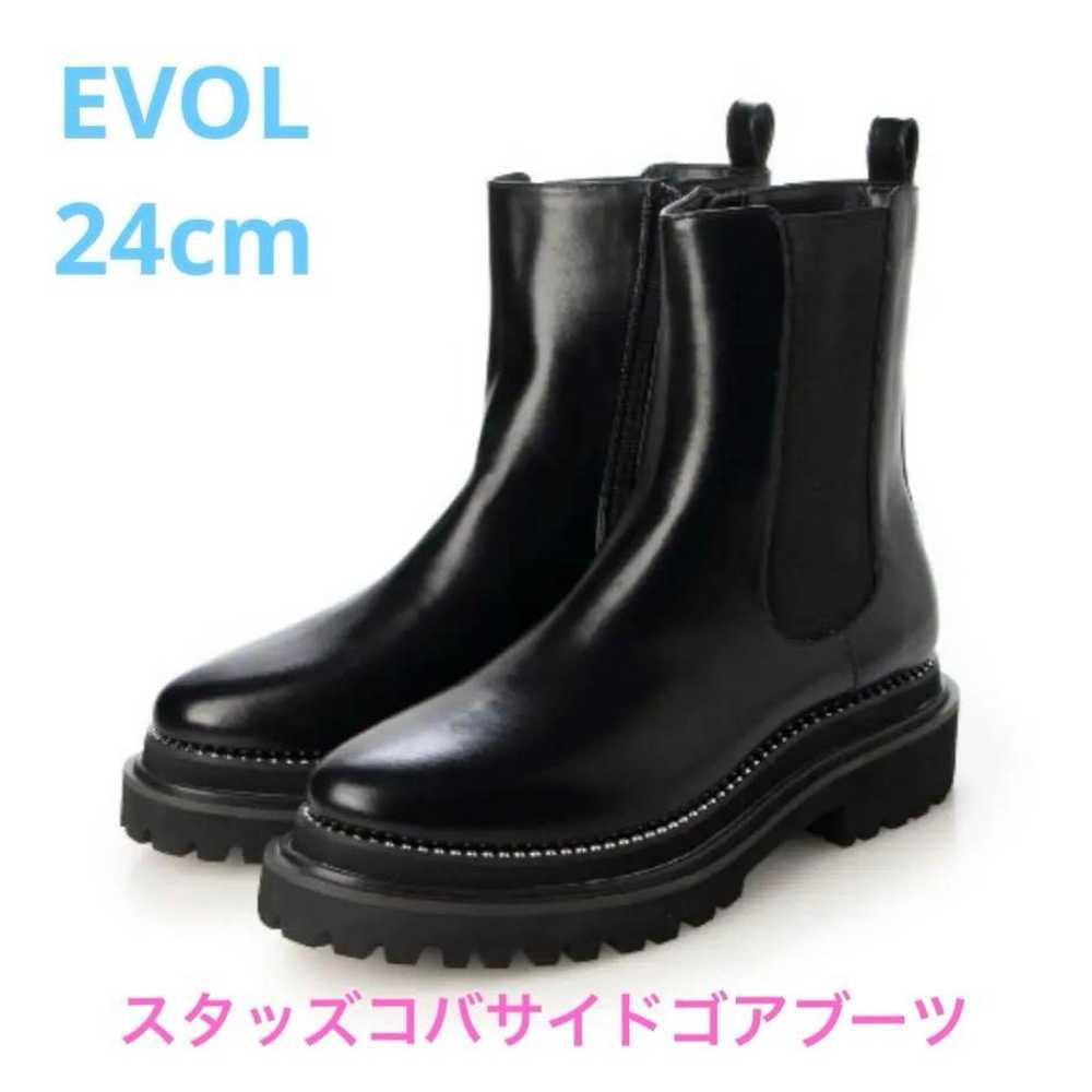 【EVOL】 Studded Cob Side Gore Boots 24cm - image 1