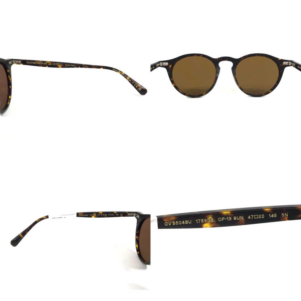 Oliver Peoples Luxury Semi Matte Atago Tor Cognac… - image 8