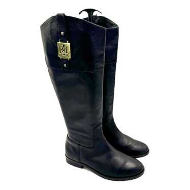 Lauren Ralph Lauren Leather riding boots