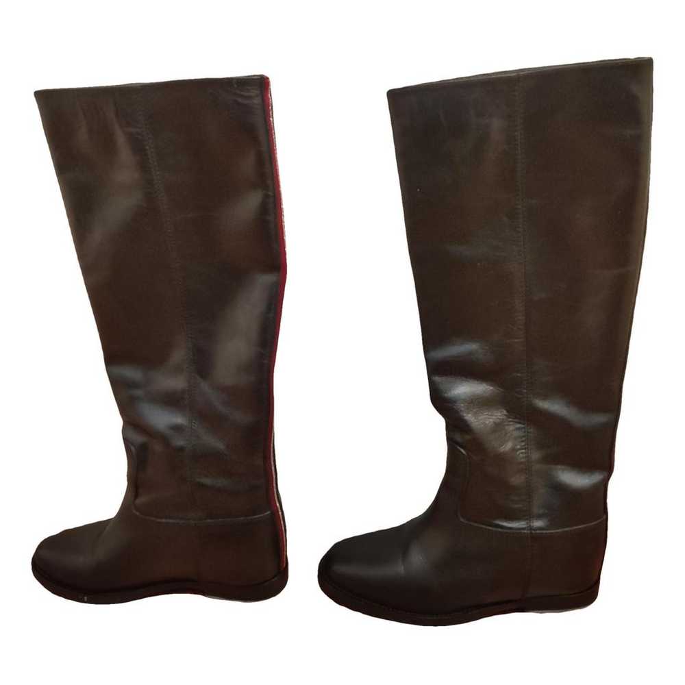 Via Roma xv Leather boots - image 1