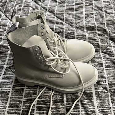 1460 MONO SMOOTH LEATHER LACE UP BOOTS - image 1