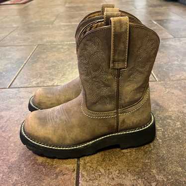 Ariat Fatbaby Genuine Leather Western Cowboy Boots