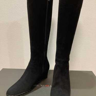 BRUNOMAGLI Suede Boots Black 36