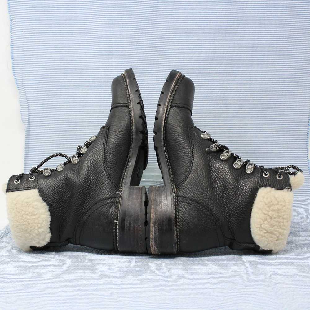 Frye Samantha Hiker (9) Shearling Pebbled Leather… - image 4