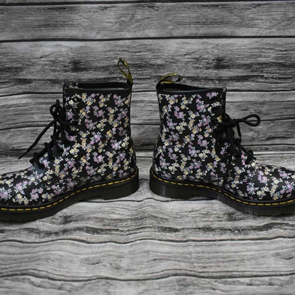 Dr Martens Clemency 1460 Floral Leather Boots Wom… - image 2