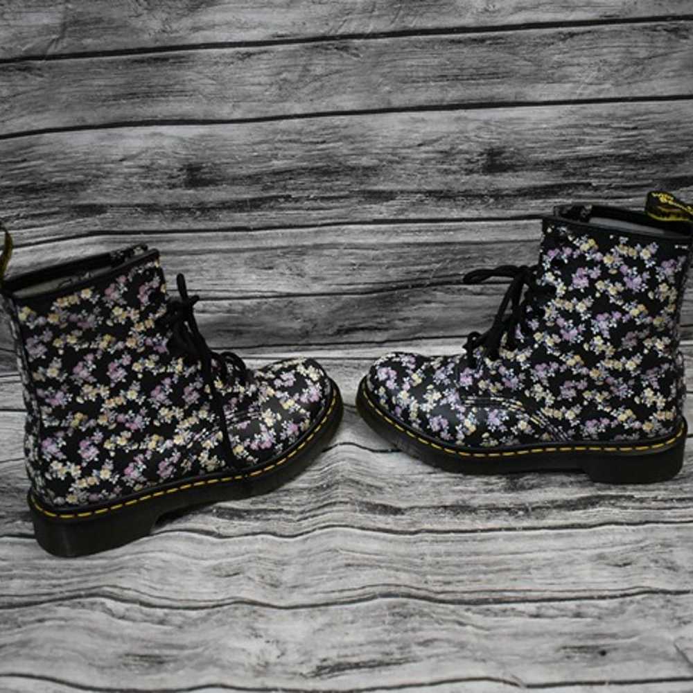 Dr Martens Clemency 1460 Floral Leather Boots Wom… - image 3