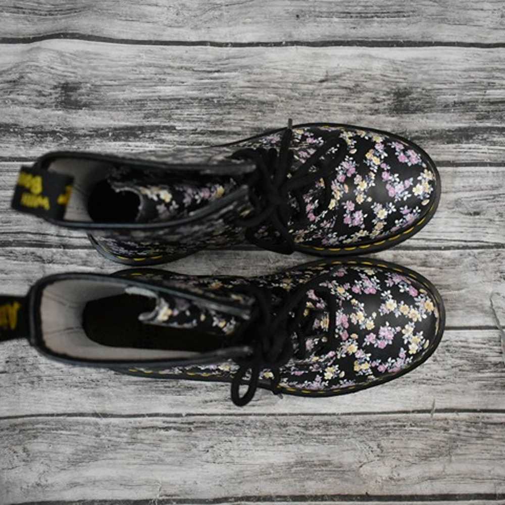 Dr Martens Clemency 1460 Floral Leather Boots Wom… - image 6