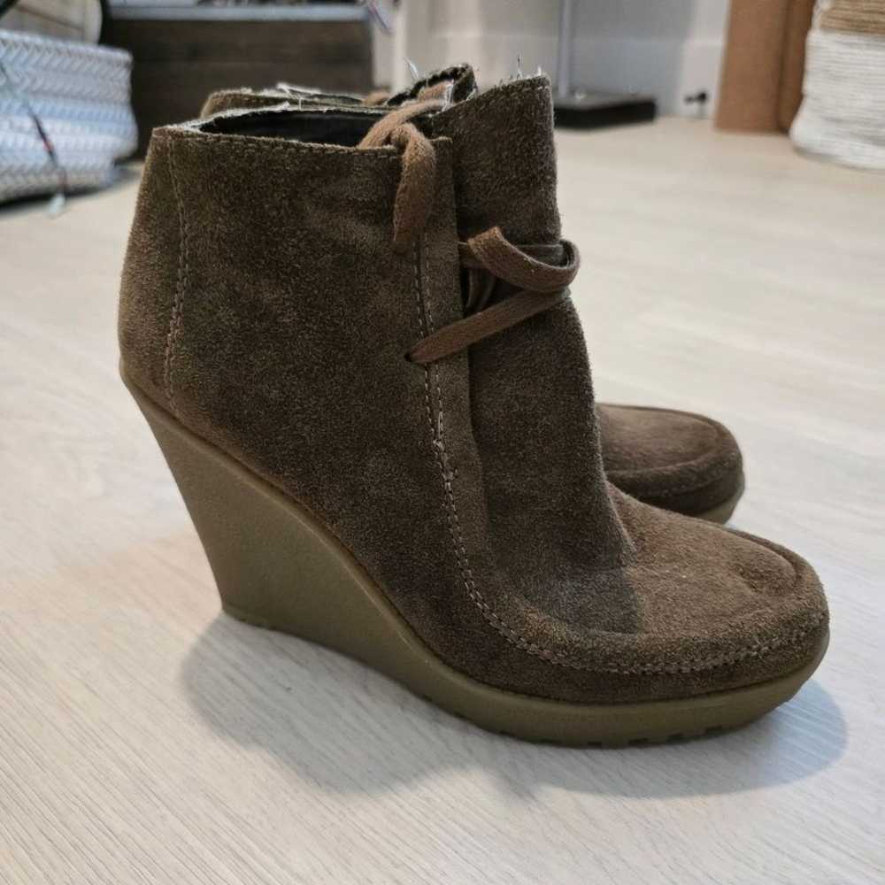 Nine West Vintage American Collection Suede Brown… - image 4