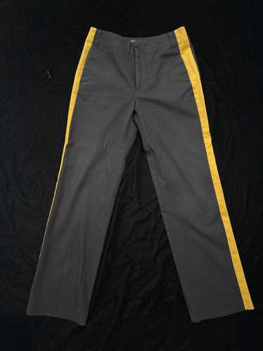 Vintage × Zara BLACK AND YELLOW ZARA PANTS