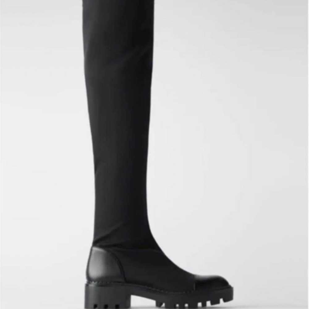 ZARA thigh-high boots size 38 - image 2