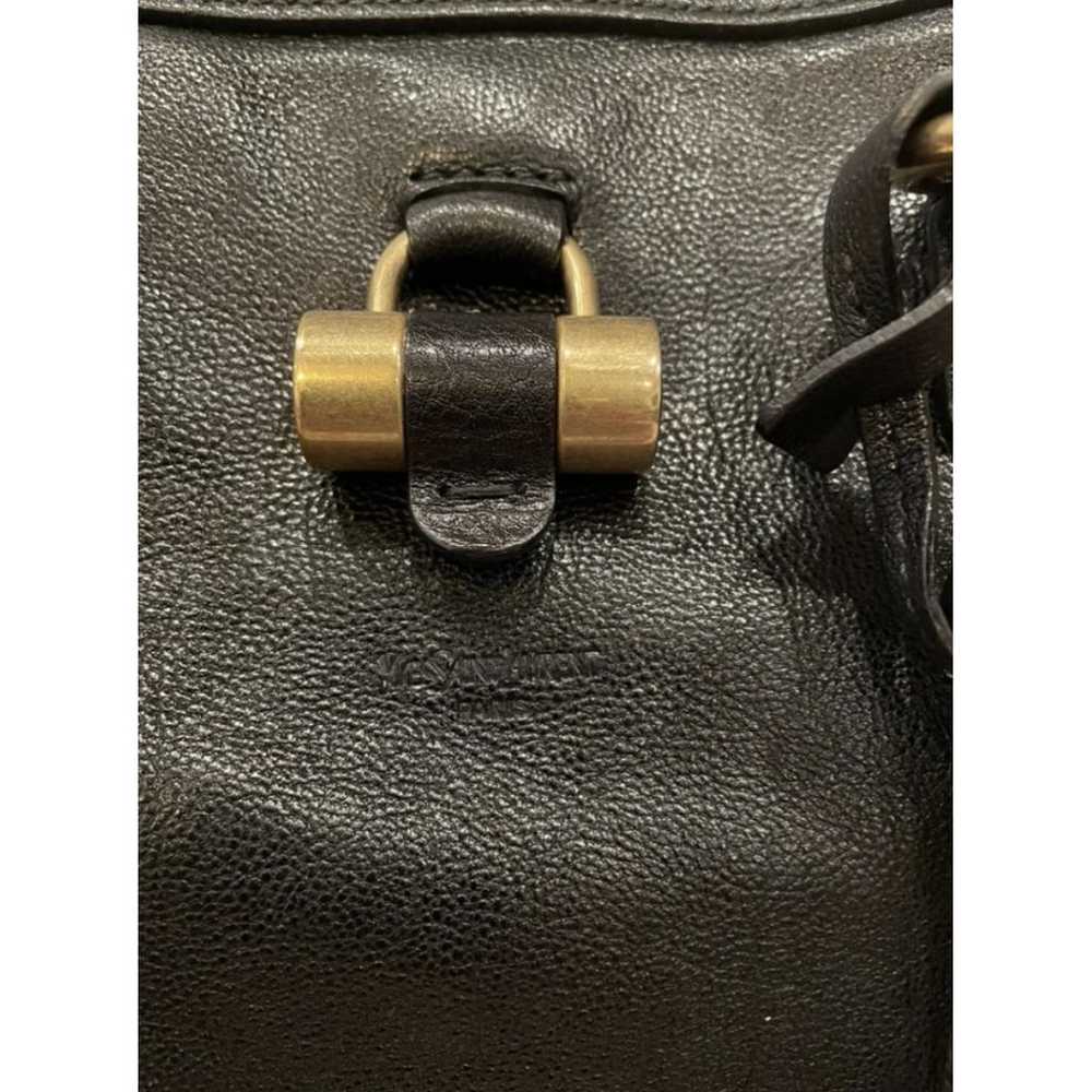 Yves Saint Laurent Muse leather handbag - image 4