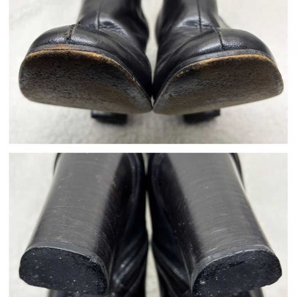 GUCCI Interlocking Leather Long Boots Serial 1150… - image 9