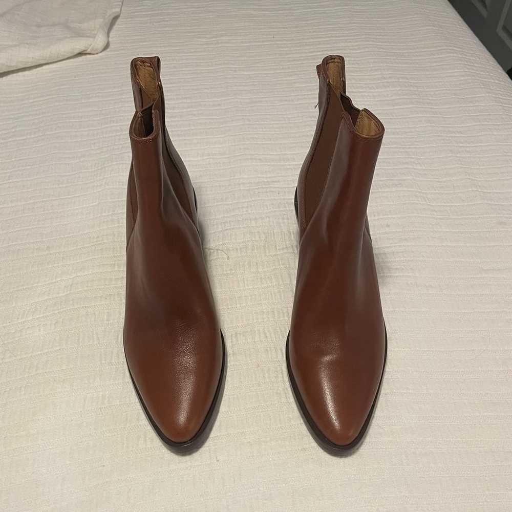 Madewell Brown Newbury Chelsea Boots, Size 9 - image 2