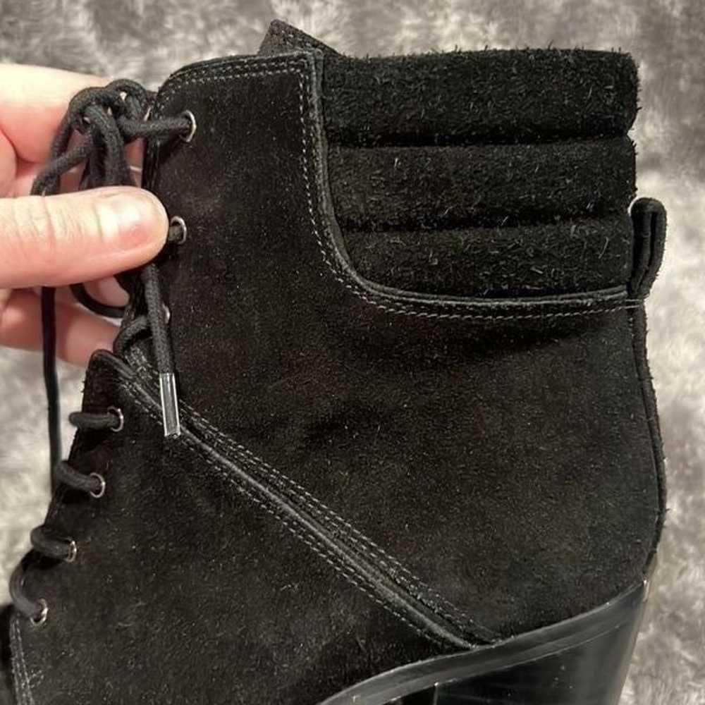 Michael Kors Black Thatcher Womens Lace-Up Suede … - image 12