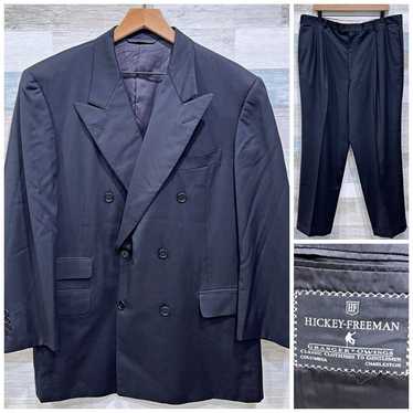 Hickey Freeman Hickey Freeman Bespoke Double Brea… - image 1