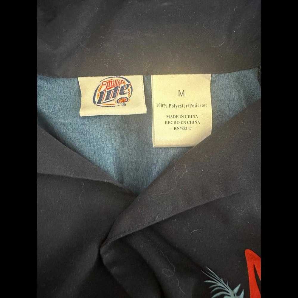 Designer Mens Vintage Like Miller Lite - image 2