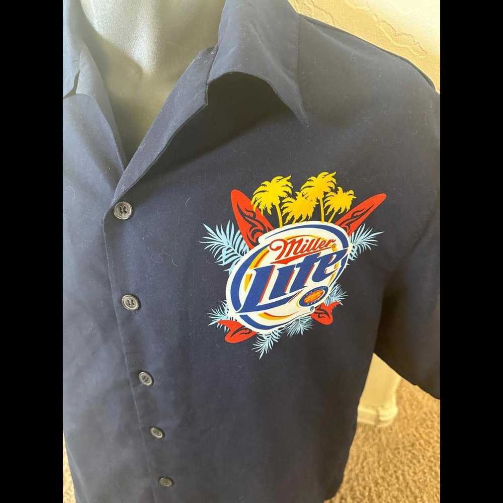 Designer Mens Vintage Like Miller Lite - image 3