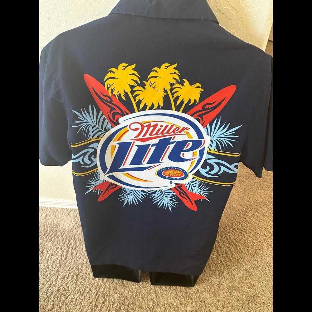 Designer Mens Vintage Like Miller Lite - image 4