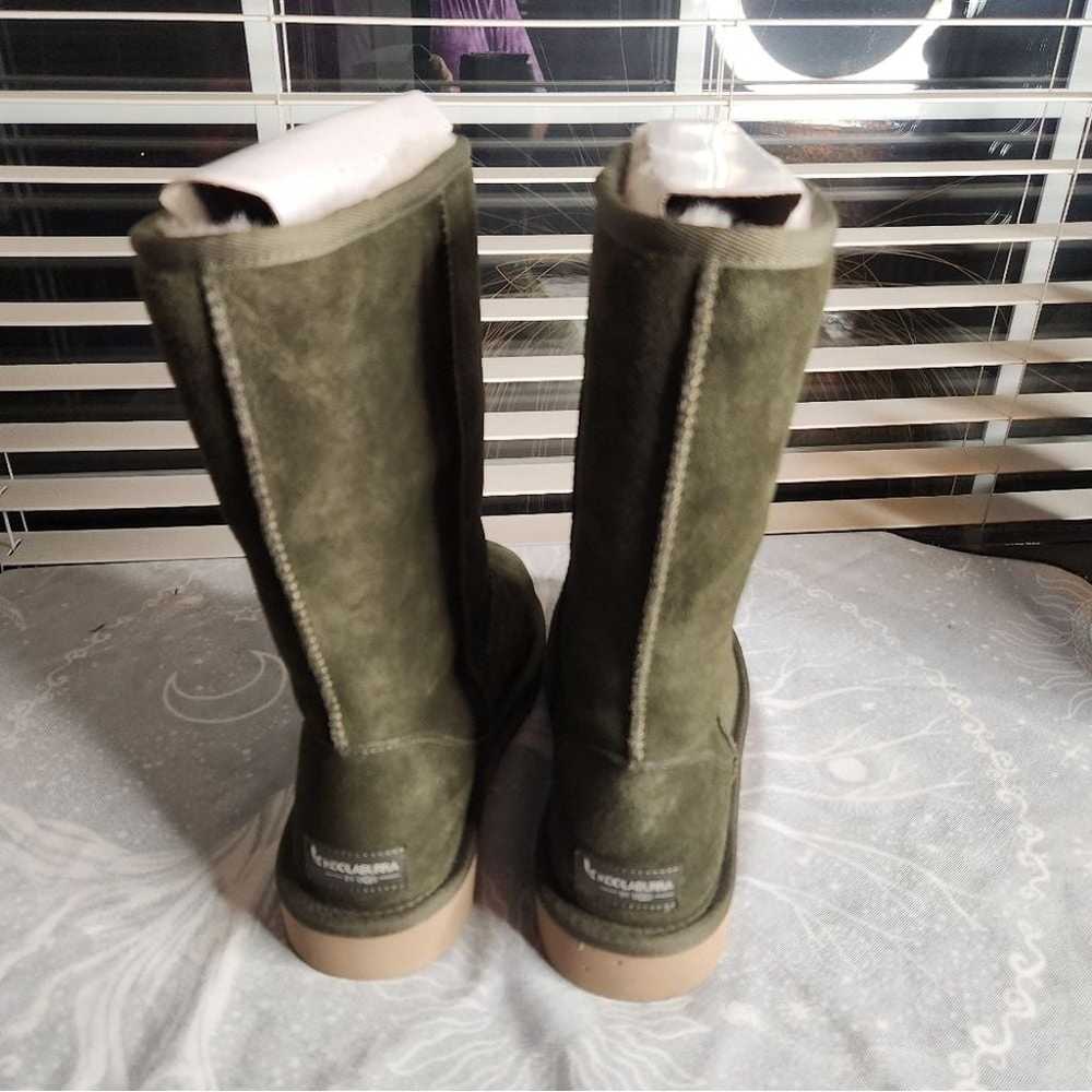 NWOT Koolburra UGG Greenish Brown Tall Lined Boot… - image 5