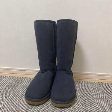 UGG sheepskin boots navy approximately 38cm - image 1