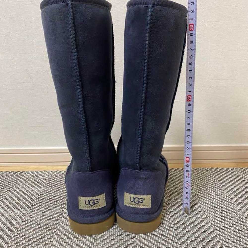 UGG sheepskin boots navy approximately 38cm - image 2