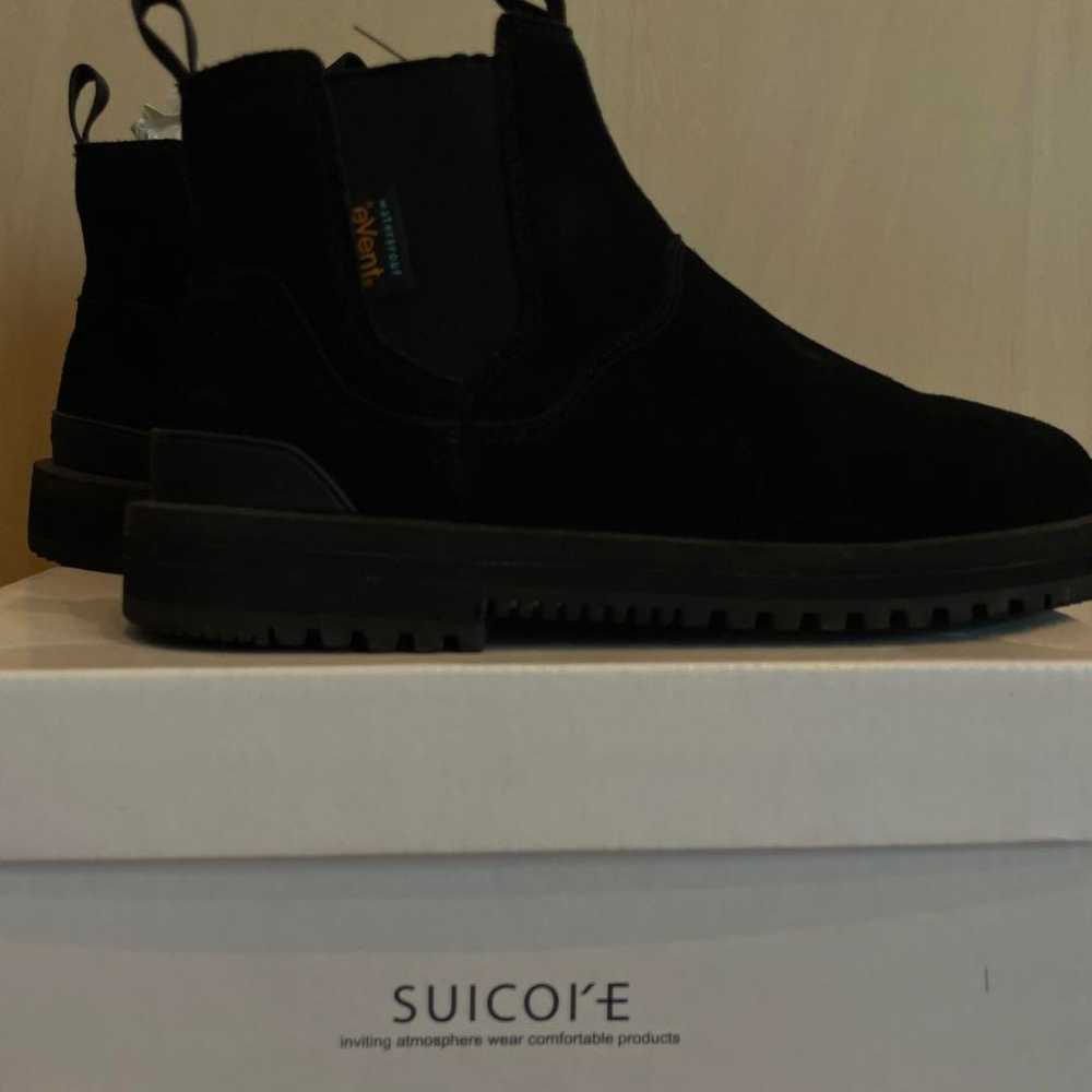 SUICOE Side Gore Boots Black - image 1