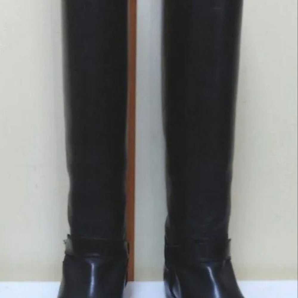 Cole Haan Genuine Leather Long Boots Black - image 1