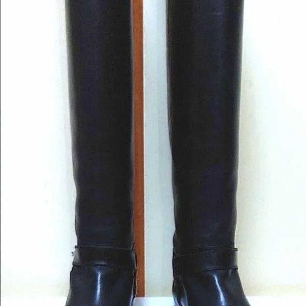 Cole Haan Genuine Leather Long Boots Black - image 2