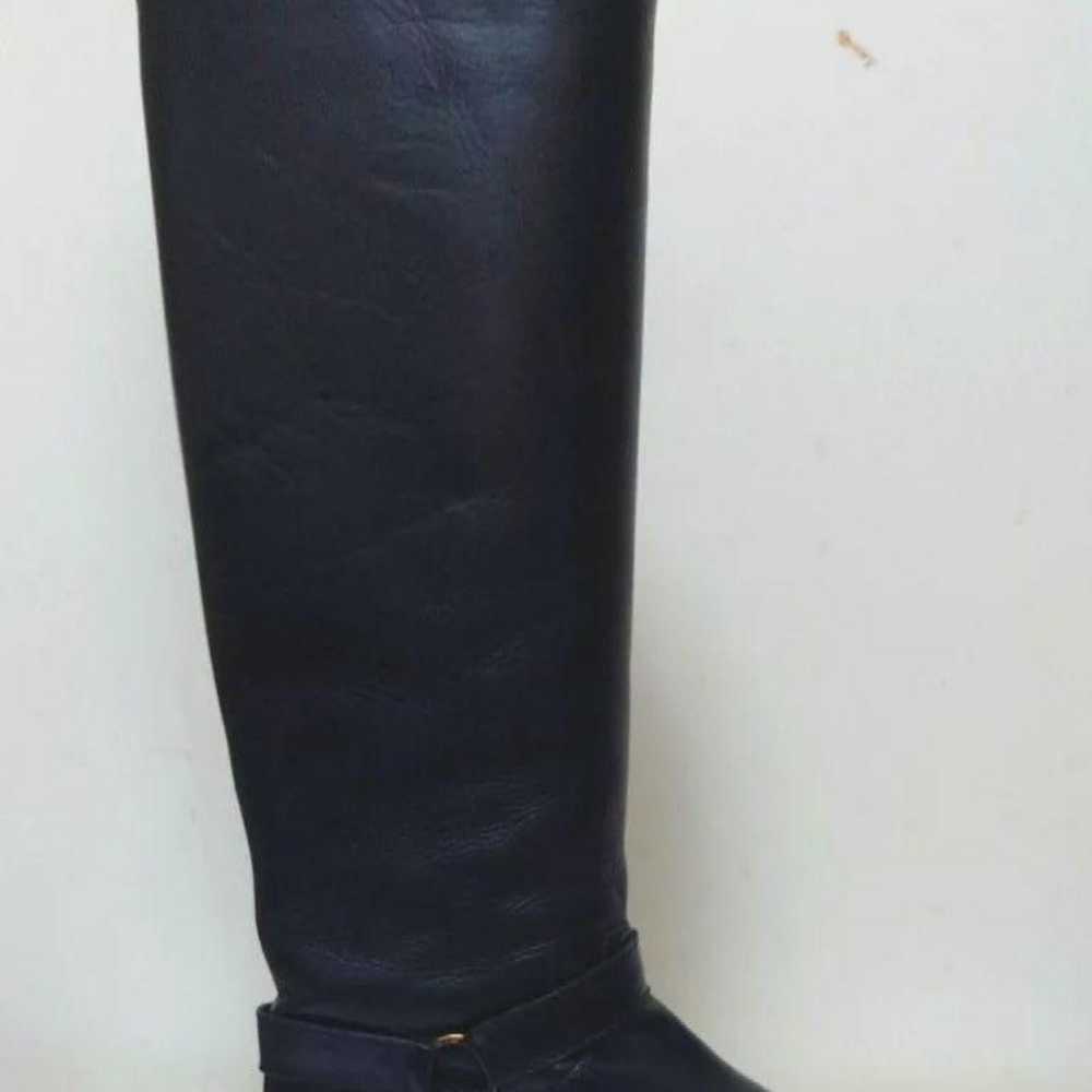 Cole Haan Genuine Leather Long Boots Black - image 5