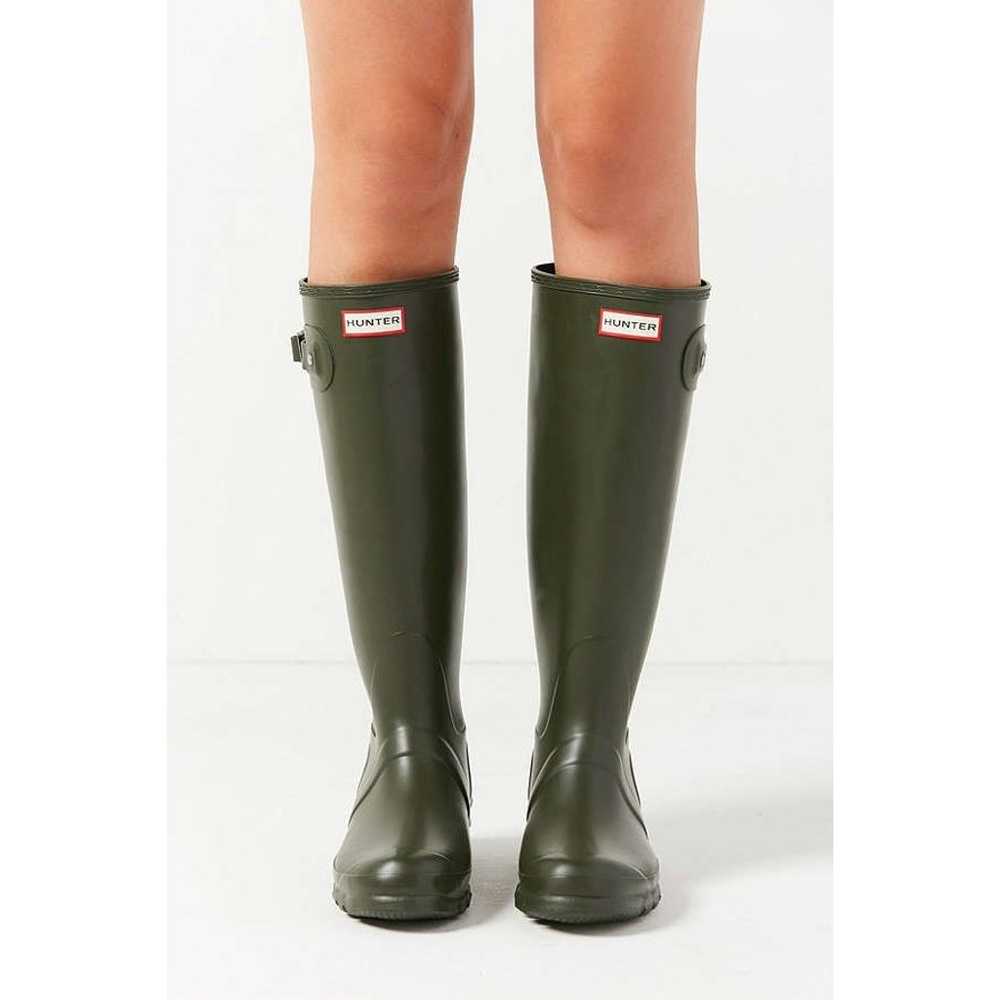 Hunter Original Tall Rubber Outdoor Rain Boots Gr… - image 2