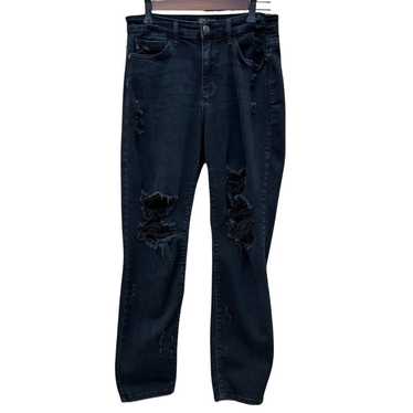 Judy Blue Judy Blue Womens Black Distressed Boyfri