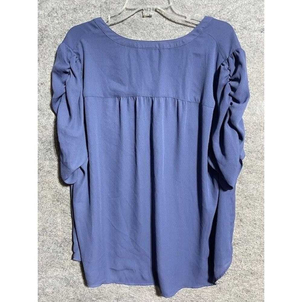 Other Torrid Blouse Women 3 Plus Flutter Sleeve L… - image 2