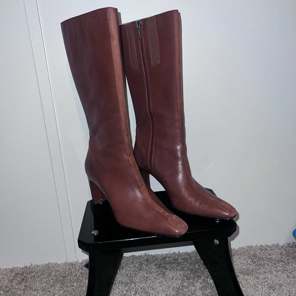 Vintage Anne Klein brown boots - image 2