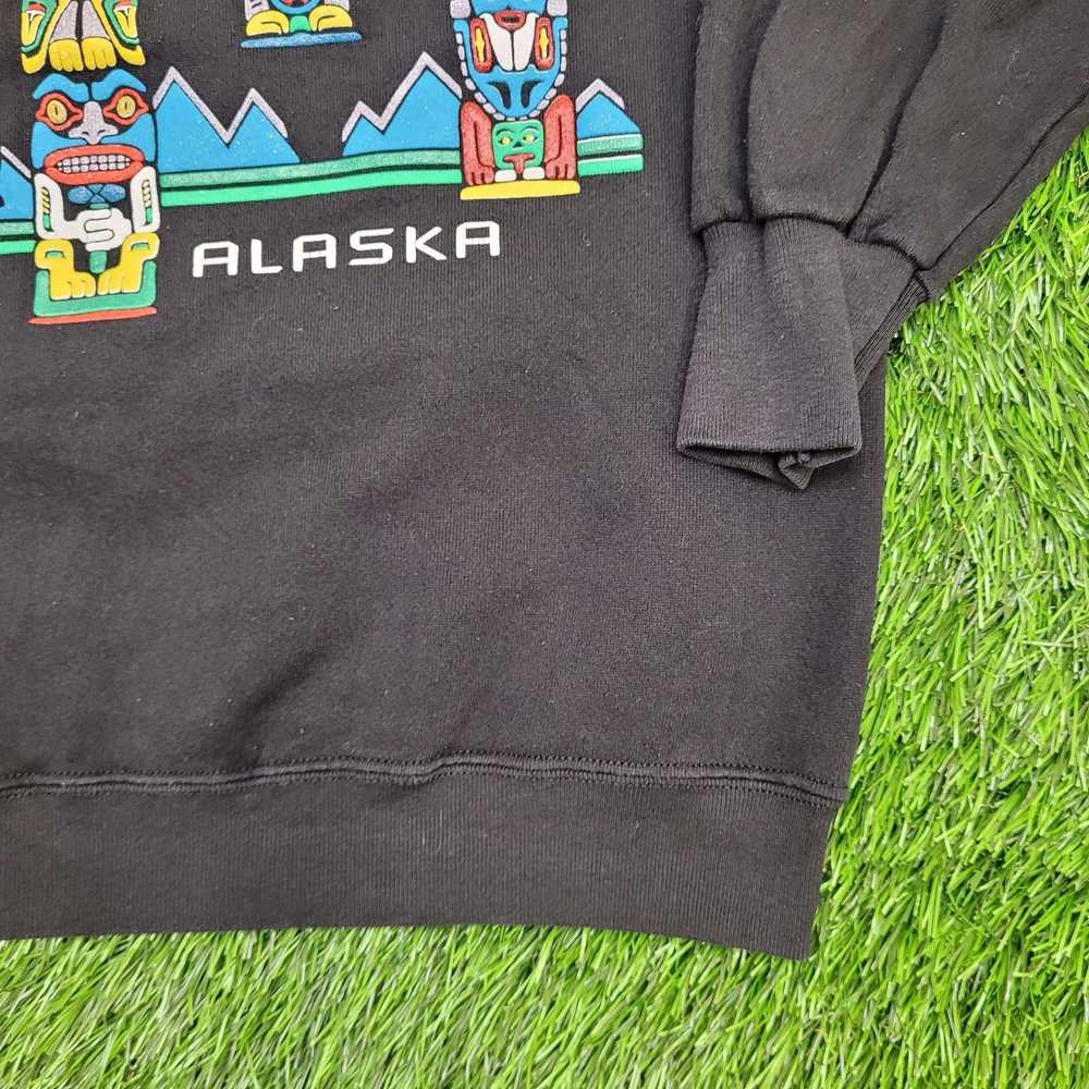 Vintage Vintage 90s Alaska Sweatshirt Womens Larg… - image 12