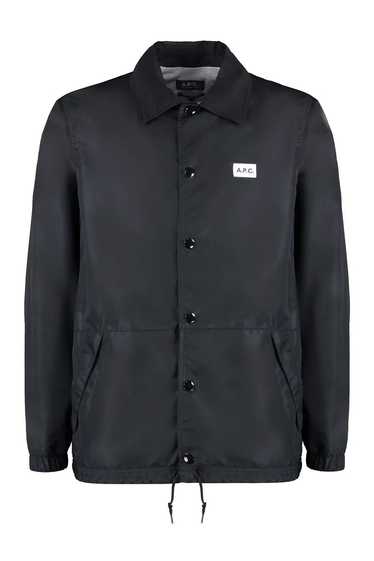 A.P.C. o1mle0924 Aleksi Nylon Jacket in Black