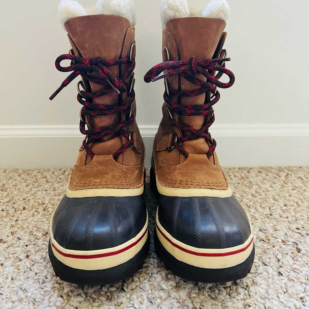 NWOT SOREL Caribou Size 6.5 Buff Waterproof Women… - image 2