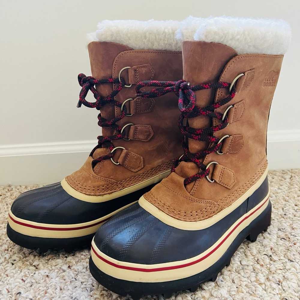 NWOT SOREL Caribou Size 6.5 Buff Waterproof Women… - image 3