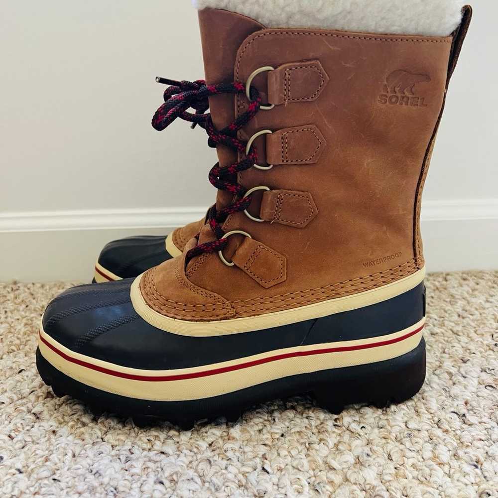 NWOT SOREL Caribou Size 6.5 Buff Waterproof Women… - image 4