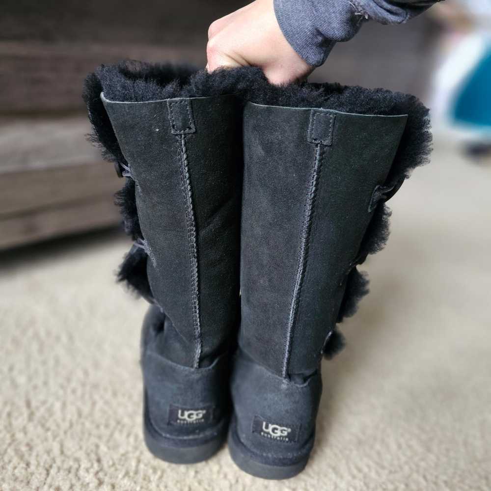 UGG classic tall triplet bailey button boots blac… - image 11